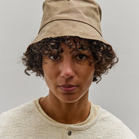 Colbo Double Raw Edge Bucket Hat, Olive