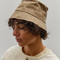 Colbo Double Raw Edge Bucket Hat, Olive