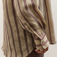 Colbo Dress Shirt, Purple Smoke