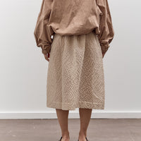 Colbo Elastic Skirt, Textured Gingham