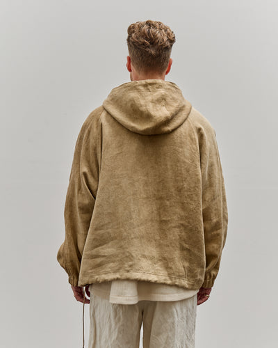 Colbo Hooded Raglan Parka, Hard Wash Beige