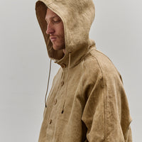 Colbo Hooded Raglan Parka, Hard Wash Beige