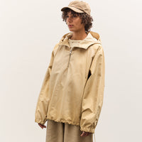 Colbo Hooded Raglan Parka, Washed Yellow Stripe