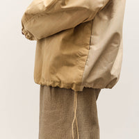 Colbo Hooded Raglan Parka, Washed Yellow Stripe