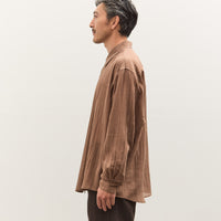 Colbo Office Shirt Unisex, Sheer Crinkled Clay