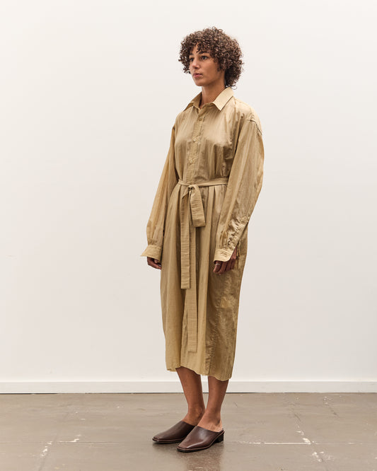 Colbo Office Dress, Washed Gold Nylon