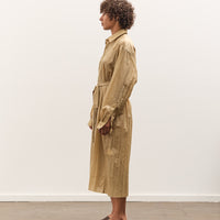 Colbo Office Dress, Washed Gold Nylon