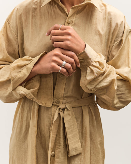 Colbo Office Dress, Washed Gold Nylon