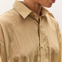 Colbo Office Dress, Washed Gold Nylon