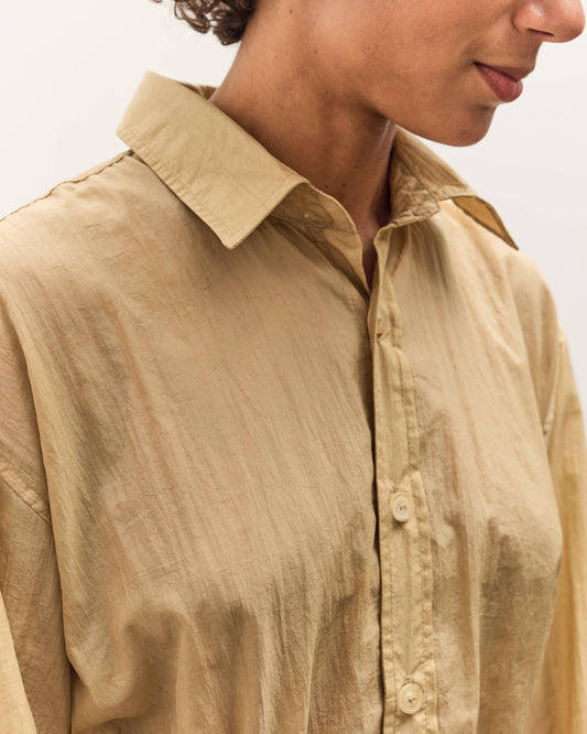 Colbo Office Dress, Washed Gold Nylon