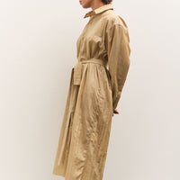Colbo Office Dress, Washed Gold Nylon