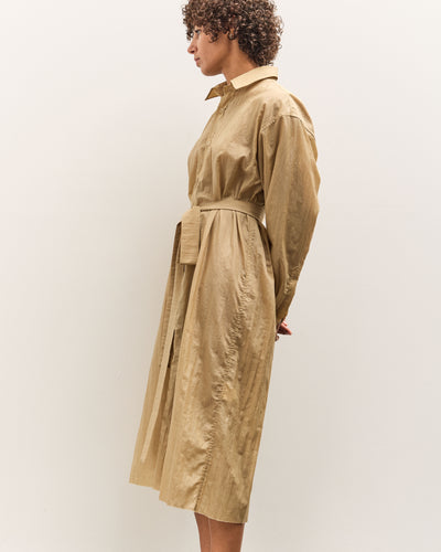 Colbo Office Dress, Washed Gold Nylon