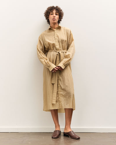 Colbo Office Dress, Washed Gold Nylon