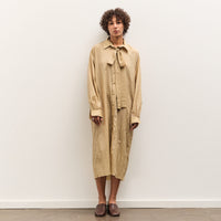 Colbo Office Dress, Washed Gold Nylon