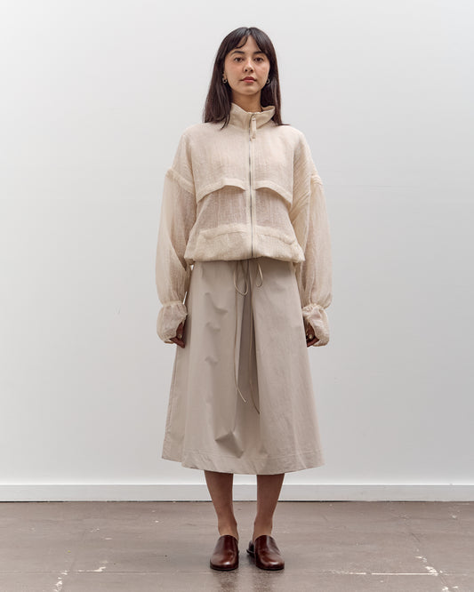 Colbo Drawstring Skirt, Beige