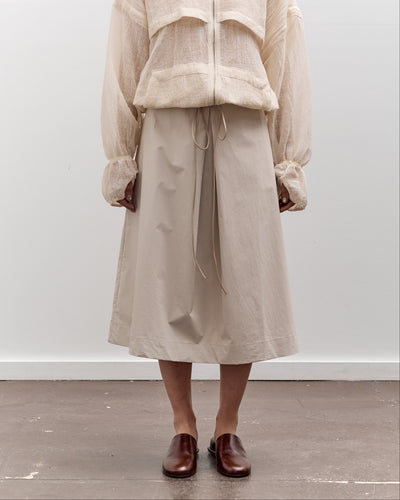Colbo Drawstring Skirt, Beige