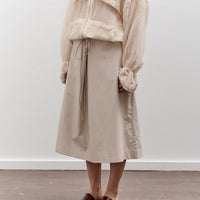 Colbo Drawstring Skirt, Beige