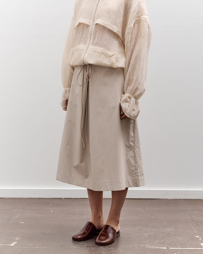 Colbo Drawstring Skirt, Beige