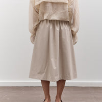 Colbo Drawstring Skirt, Beige