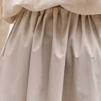 Colbo Drawstring Skirt, Beige