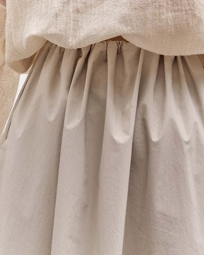 Colbo Drawstring Skirt, Beige