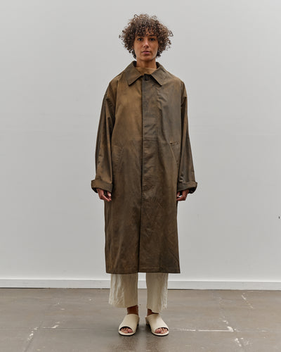 Colbo Trench Coat, Washed Dark Brown