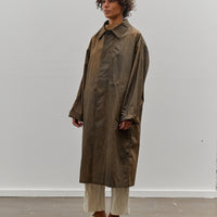 Colbo Trench Coat, Washed Dark Brown