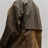 Colbo Trench Coat, Washed Dark Brown