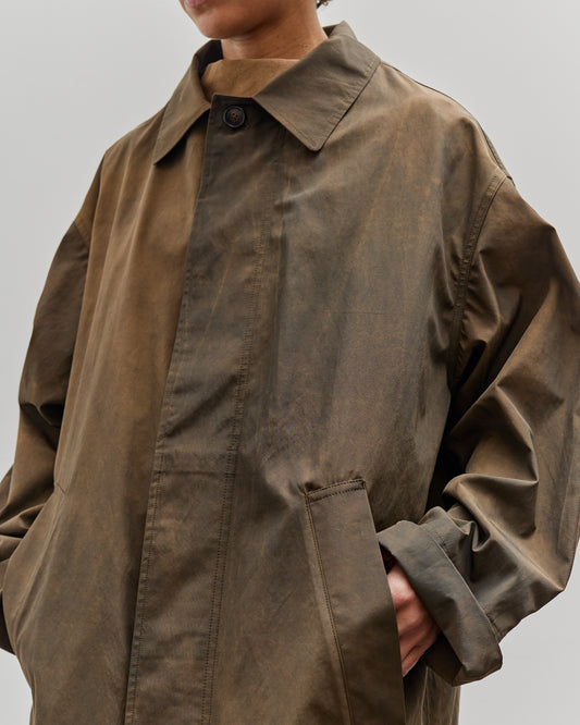 Colbo Trench Coat, Washed Dark Brown