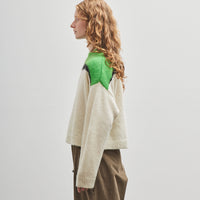 Cordera Alpaca & Suri Sweater, Bright Green