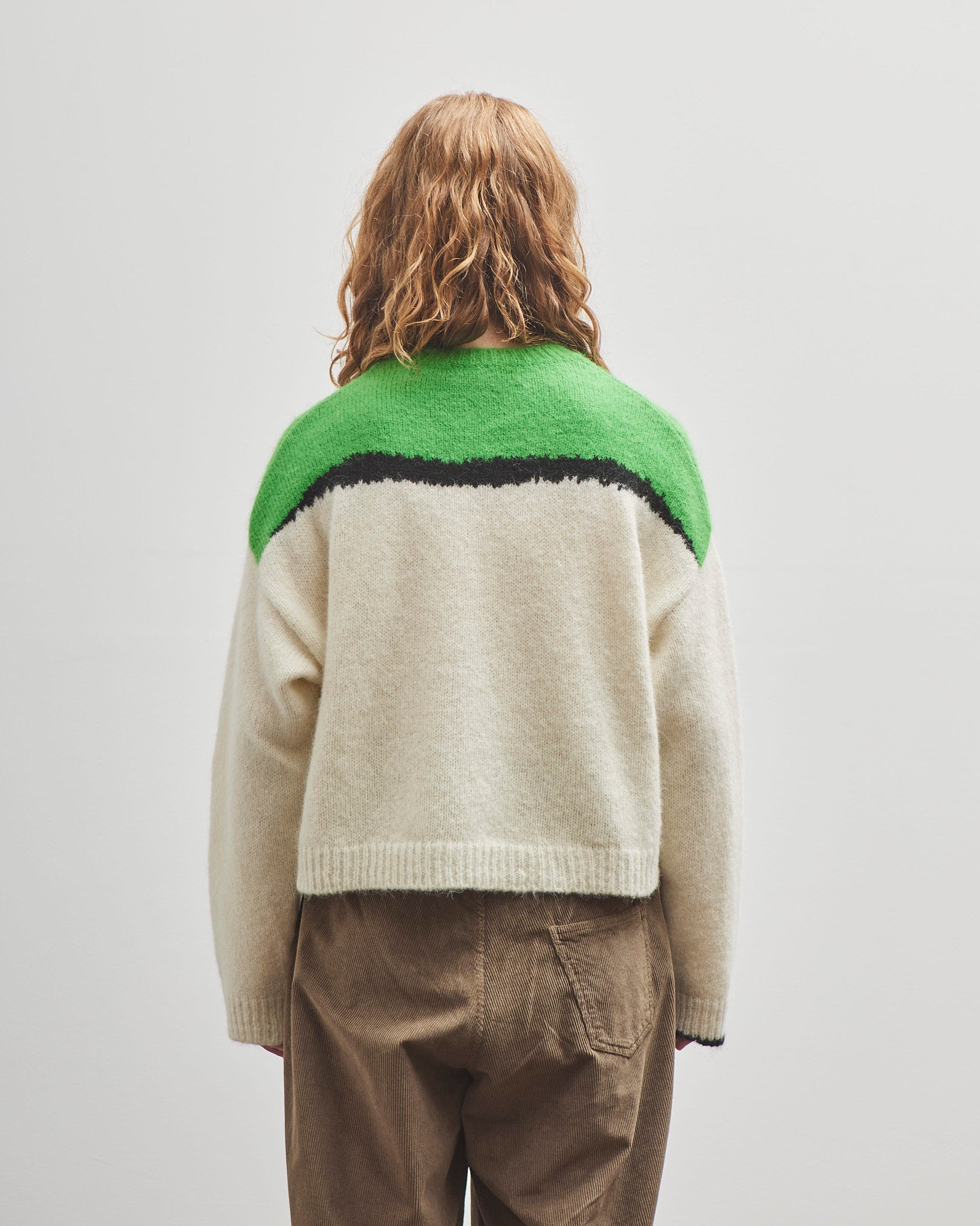 ニット+セーター Ounce sarah suri alpaca half knit Cordera Alpaca & Suri Sweater, Bright Green – Glasswing