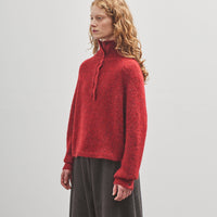 Cordera Baby Alpaca Polo Sweater, Dhalia
