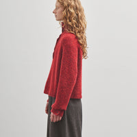 Cordera Baby Alpaca Polo Sweater, Dhalia