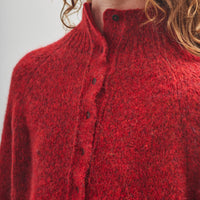 Cordera Baby Alpaca Polo Sweater, Dhalia