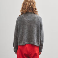 Cordera Baby Alpaca Polo Sweater, Grey