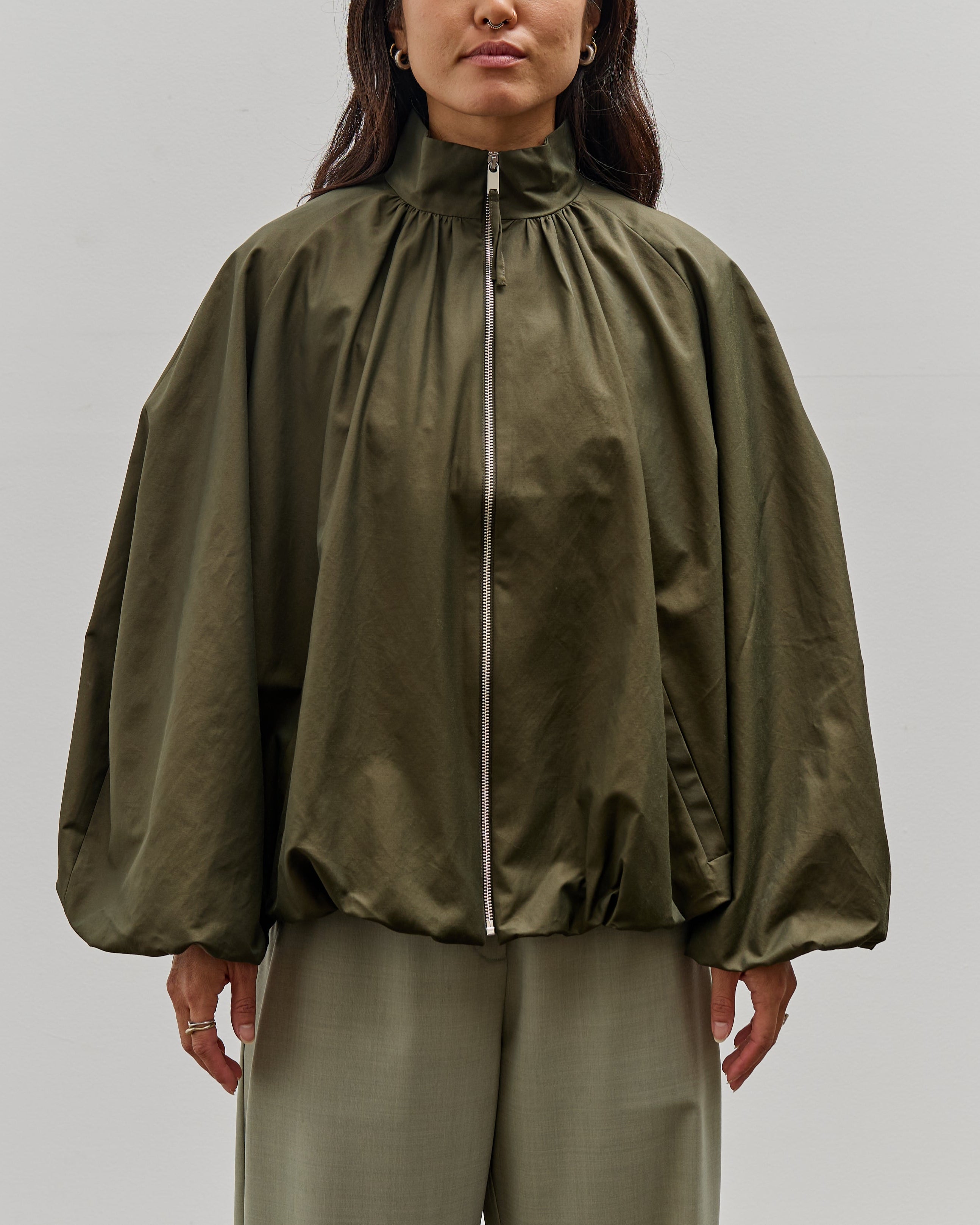 ジャケット・アウター argue COTTON NYLON BALLOON FOODIE Cordera Balloon Jacket, Green – Glasswing