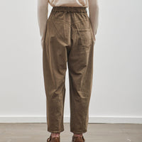 Cordera Cord Baggy Pants, Moss
