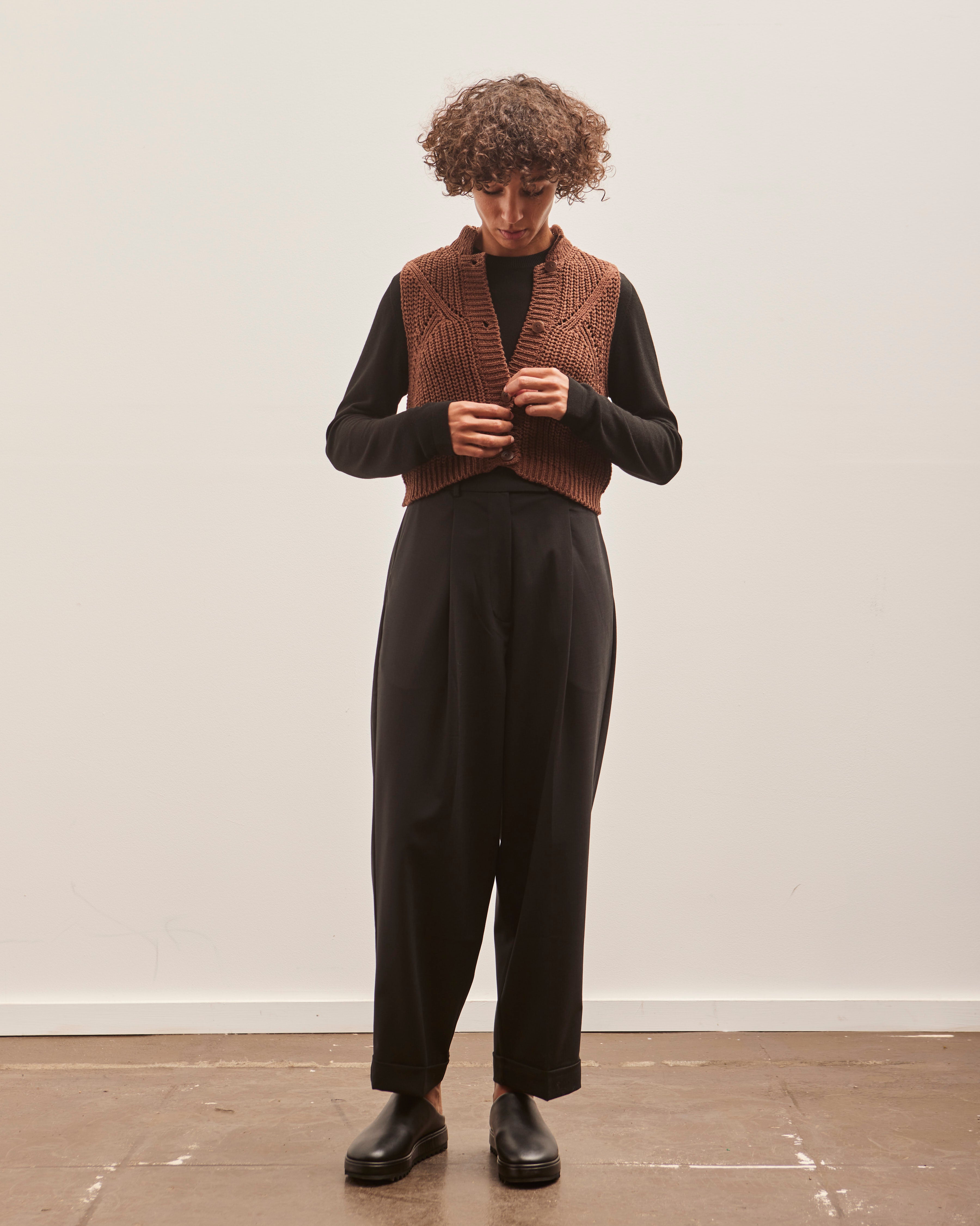 Cordera Tailoring Masculine Pant, Black – Glasswing