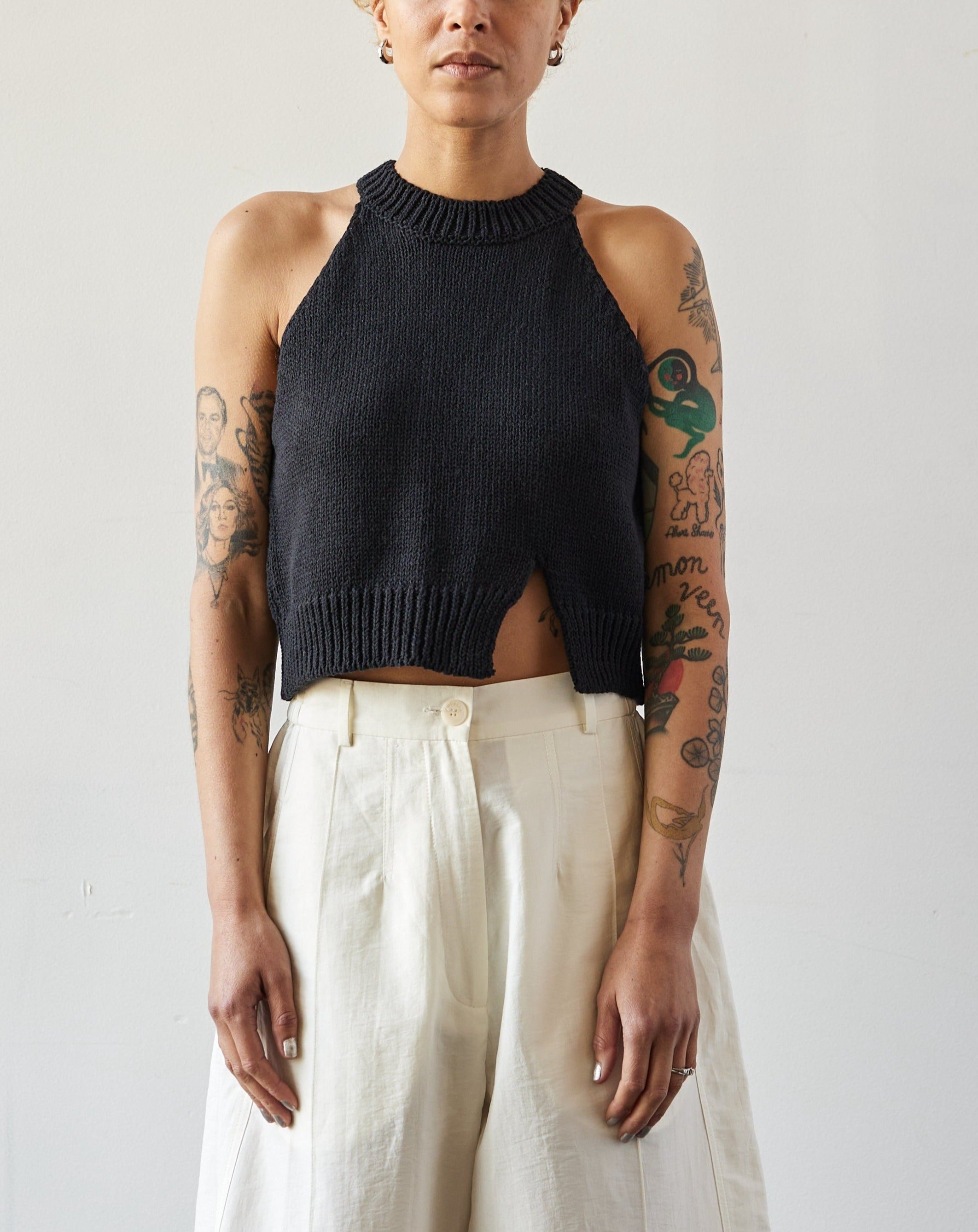 トップス bshop CORDERA CorderaCottonTop_Black_2_grand