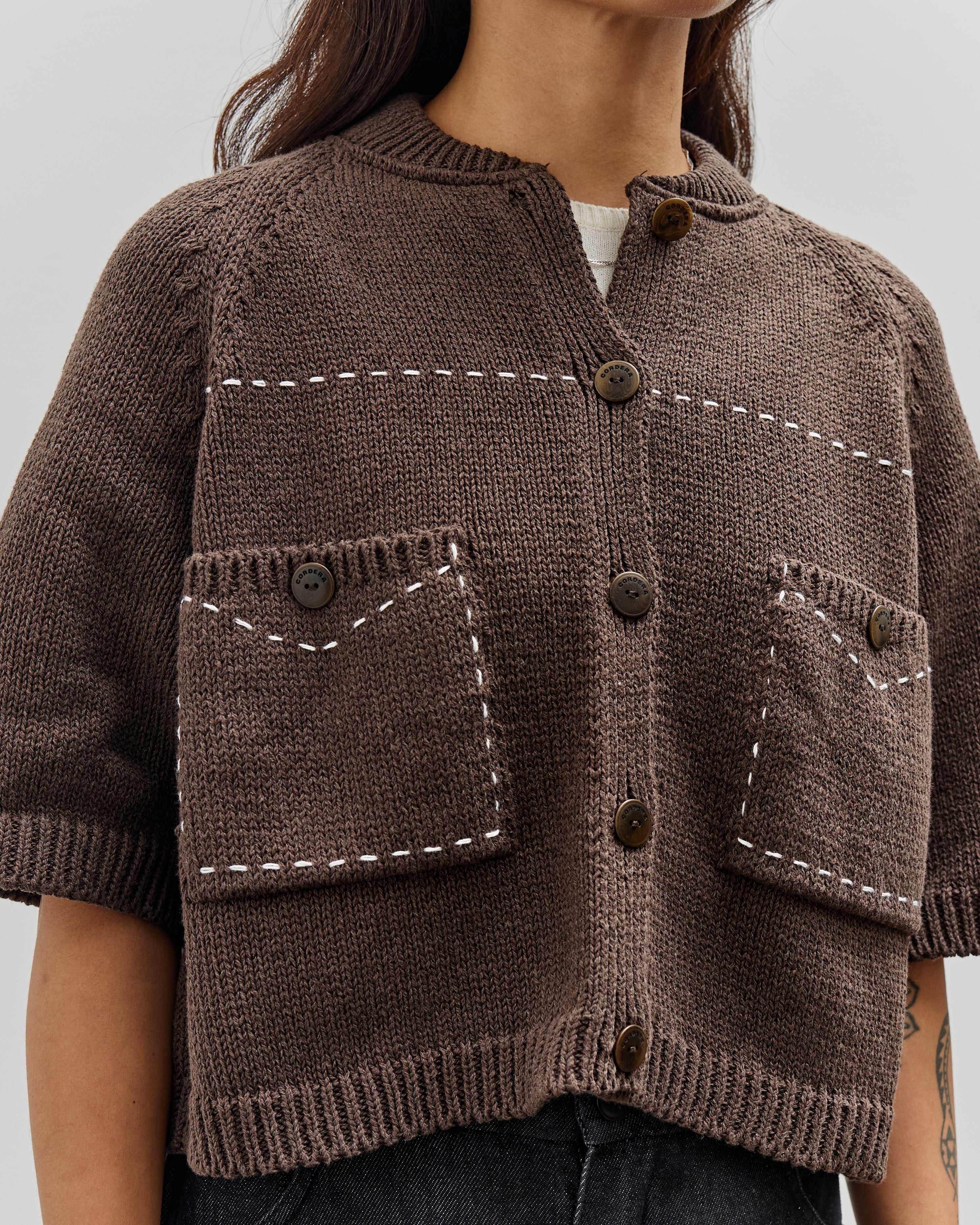 トップス bshop CORDERA CorderaCottonTop_Black_2_grand