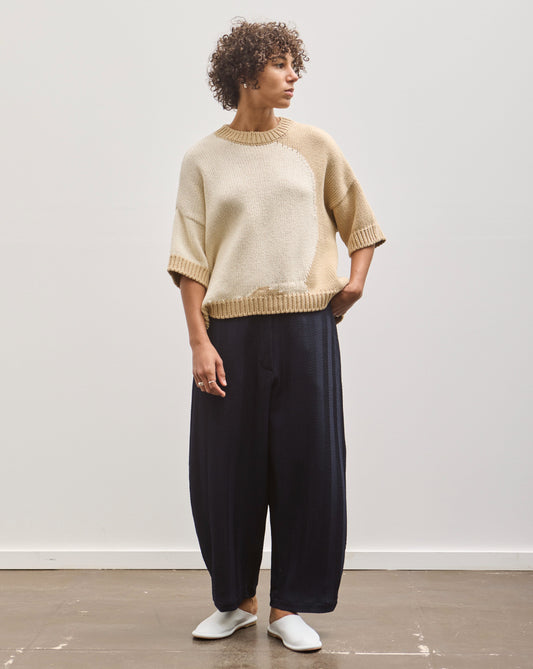 Cordera Cotton Sweater, Bicolor