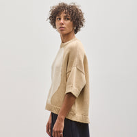 Cordera Cotton Sweater, Bicolor