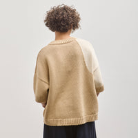 Cordera Cotton Sweater, Bicolor