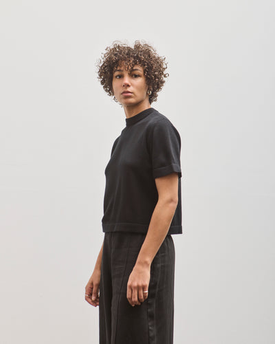 Cordera Cotton T-Shirt, Black