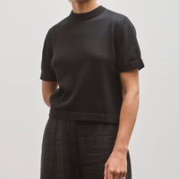 Cordera Cotton T-Shirt, Black