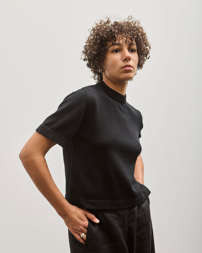 Cordera Cotton T-Shirt, Black