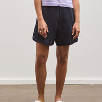 Cordera Herringbone Shorts, Navy