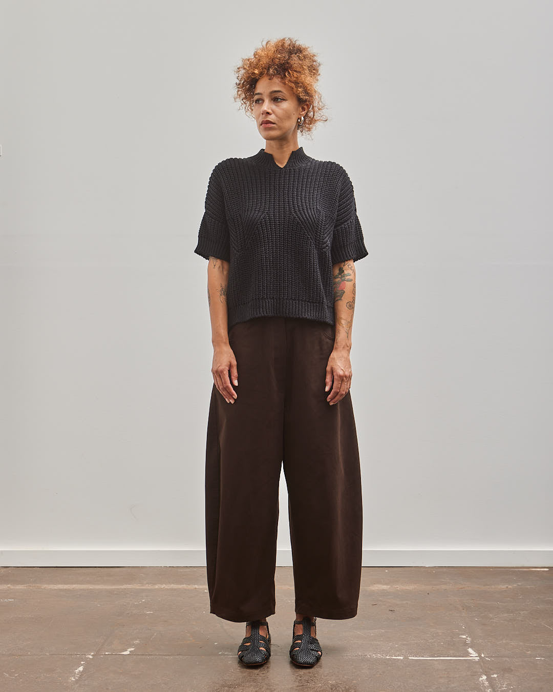 Cordera Cotton Top, Black – Glasswing