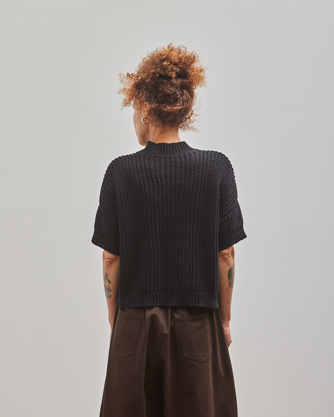 Cordera Cotton Top, Black – Glasswing