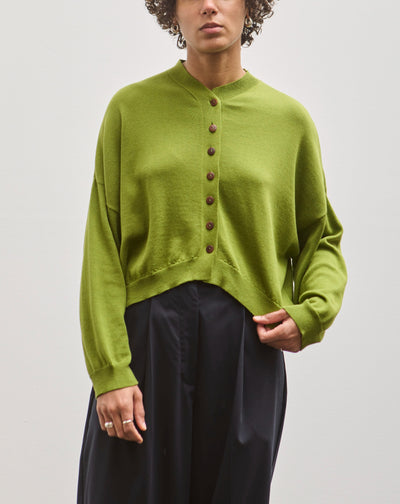 Cordera Cotton & Cashmere Cardigan, Woodbine